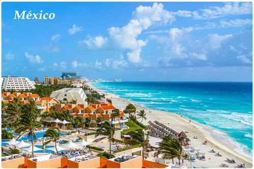 Kühlschrankmagnet cancún - kühlschrankmagnet,