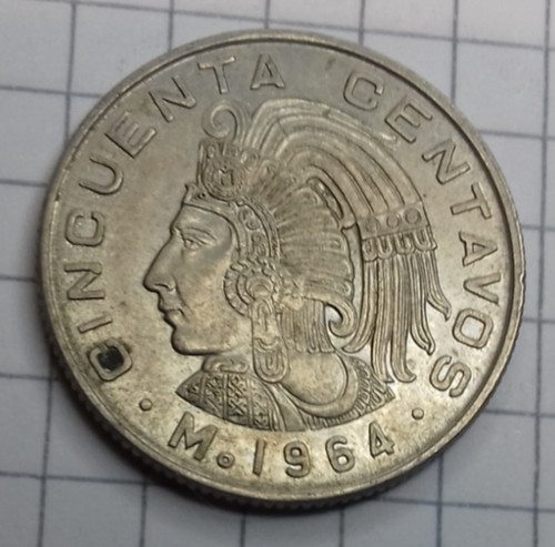 Mexiko centavos 1964 - 50,