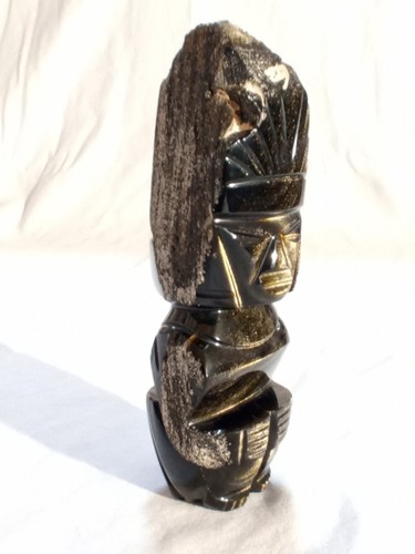 Obsidian figur zwei - figur,,