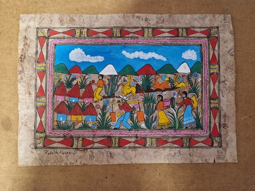 Rodolfo flores gemälde - rodolfo, mexico