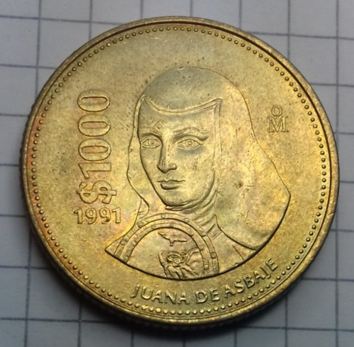 Mexiko 1000 pesos - 1000, 1991