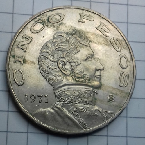Mexiko pesos 1971 b10 - 5,