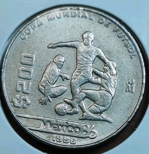 200 pesos 1986 - mexico, in