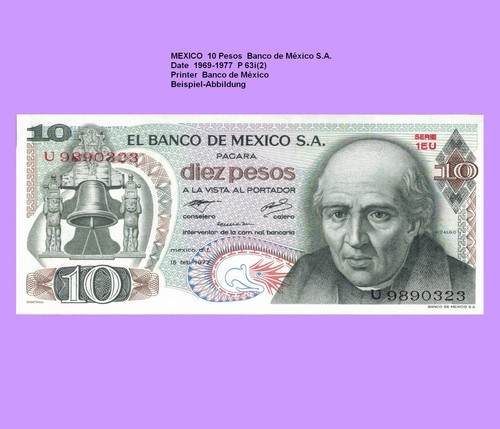 Mexiko mexico pesos - mexiko,