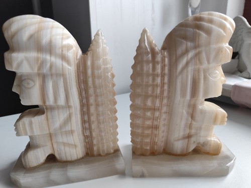 Buchstütze onyx marmor - onyx,
