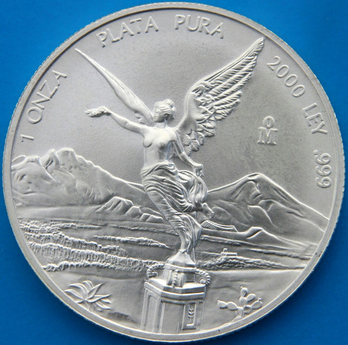1oz mexiko libertad 1982 - mexiko,