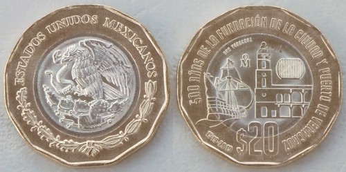 Mexiko mexico 20 pesos - mexiko,