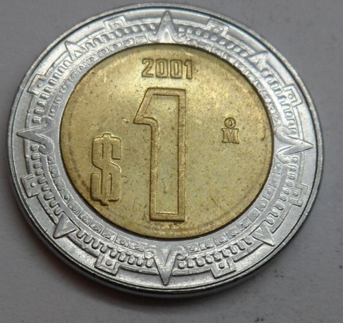 Mexiko peso 2001 - peso,, ##