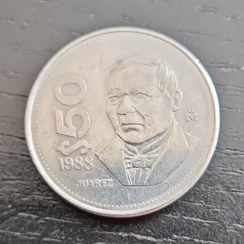 Mexiko centavos 1988 - mexiko, juarez