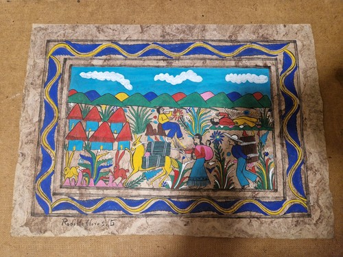 Gemälde rodolfo flores mexico - gemälde,