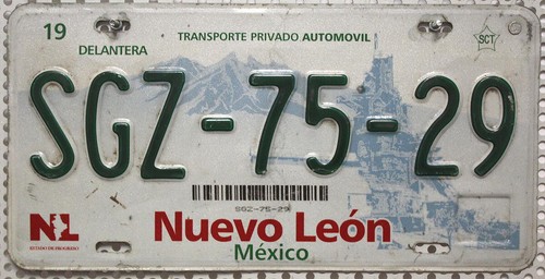 Mexiko nummernschild nuevo - nummernschild,