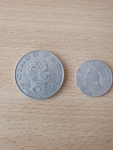 Mexiko cinco pesos 5 - (,