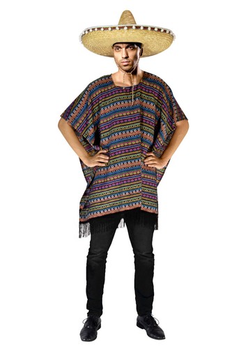 Poncho oder sombrero - poncho,