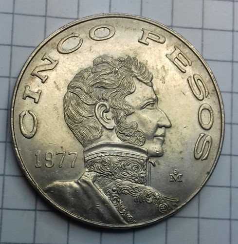 Mexiko pesos 1977 - mexiko, pesos,