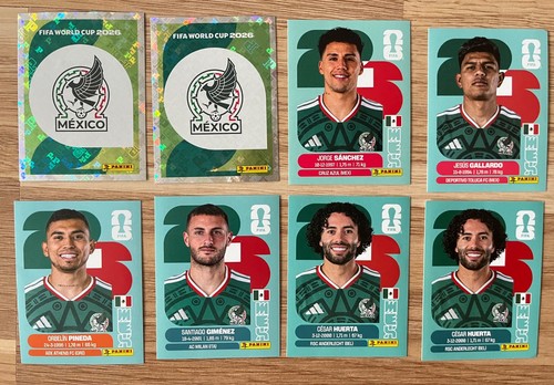 2026 panini sticker mexiko - wm,