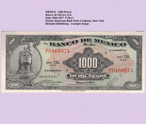 Mexiko mexico 1000 - mexico,