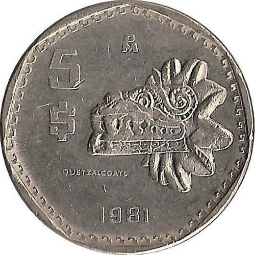 Mexiko pesos 1980 1985 - pesos, 1980-1985