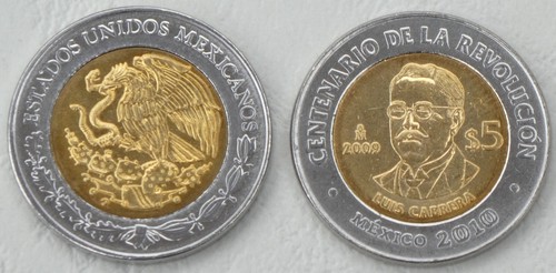 Mexiko pesos 2009 - mexiko,