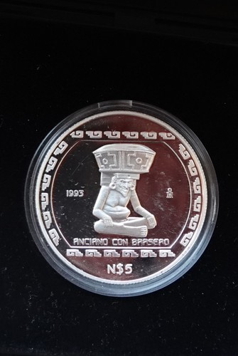 Mexico nuevos pesos 1993 - 5,