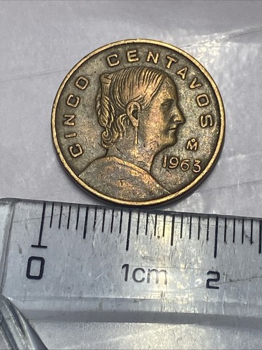 Mexico centavos 1963 messing - 1963,