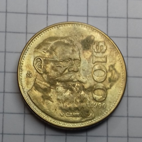 Mexiko 100 pesos 1990 - 100,
