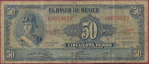 Mexiko mexico pesos 49u - mexiko/mexico, p-49u