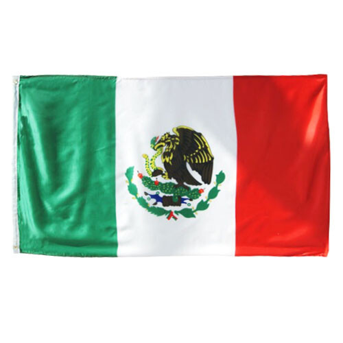 Fahne 90x150 mexiko - mexiko, Ösen