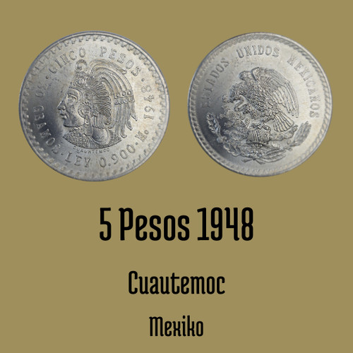 Mexiko pesos 1948 - pesos,,