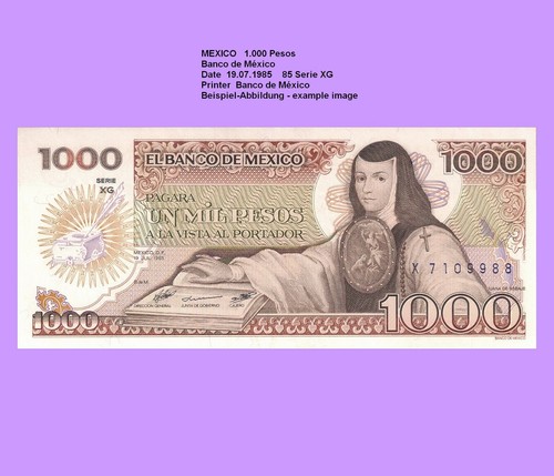 Mexiko mexico 1000 pesos - ,
