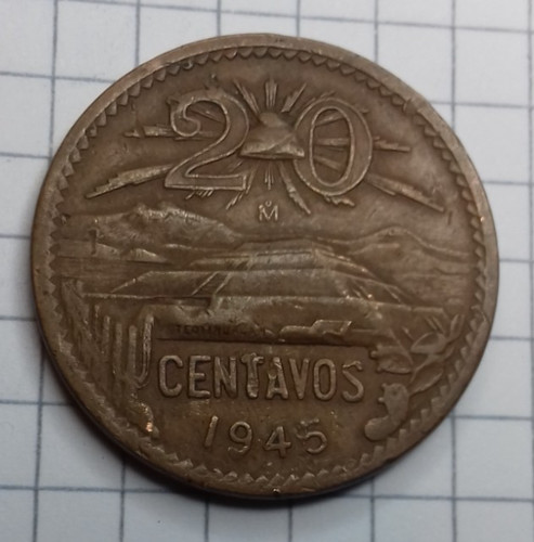 Mexiko centavos 1945 - 20, ##