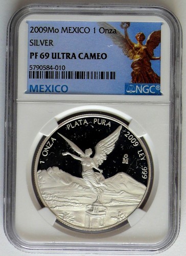 Mexiko onza plata pura - plata,