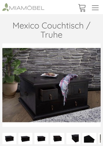 Couchtisch mexiko stil braun - couchtisch,