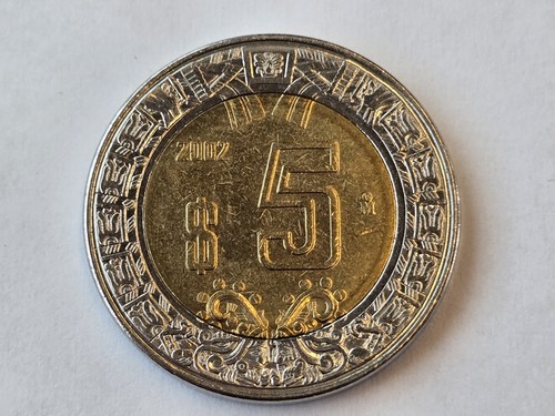 Mexiko pesos 2002 - mexiko,