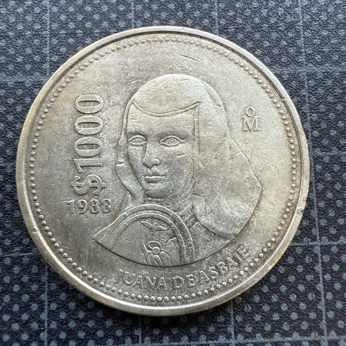 1989 mexico 1000 - 1000, pesos